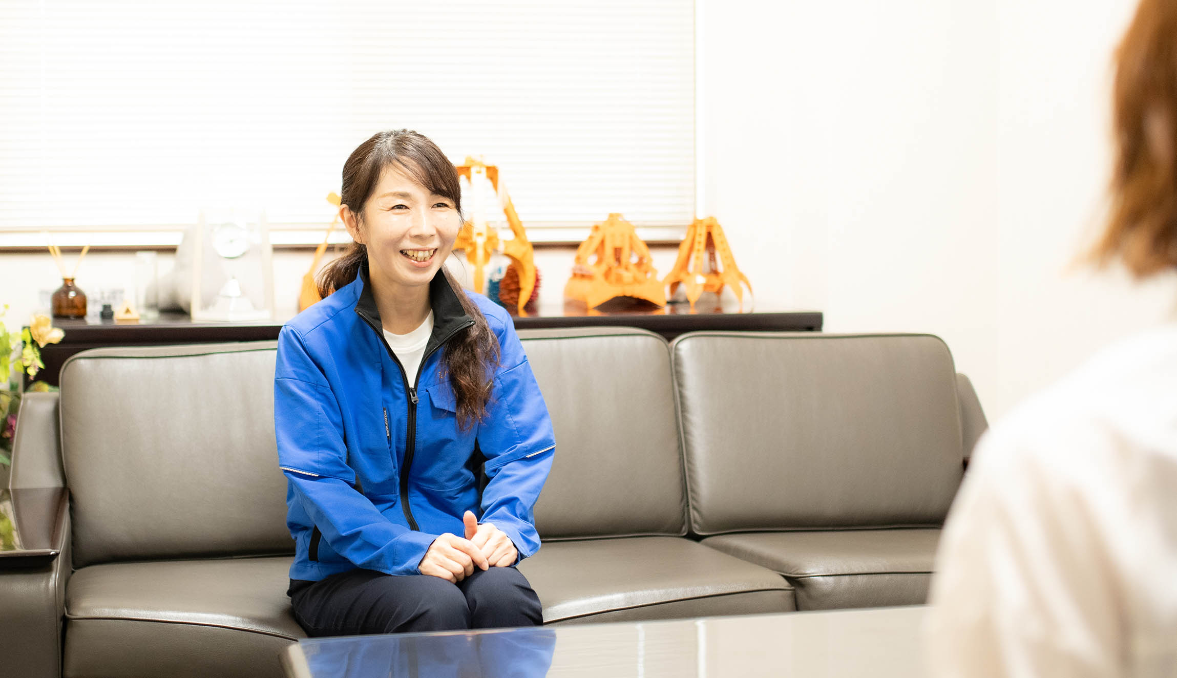 インタビュー写真